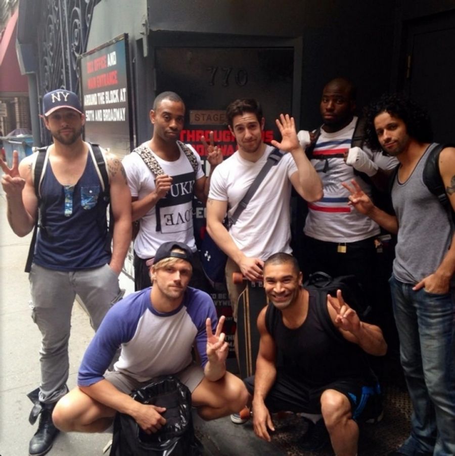 Photo Flash: Saturday Intermission Pics, Aug 16 - ROCKY Says Farewell and More! Image