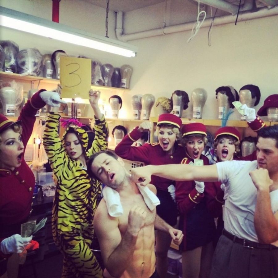 Photo Flash: Saturday Intermission Pics, Aug 16 - ROCKY Says Farewell and More! Image