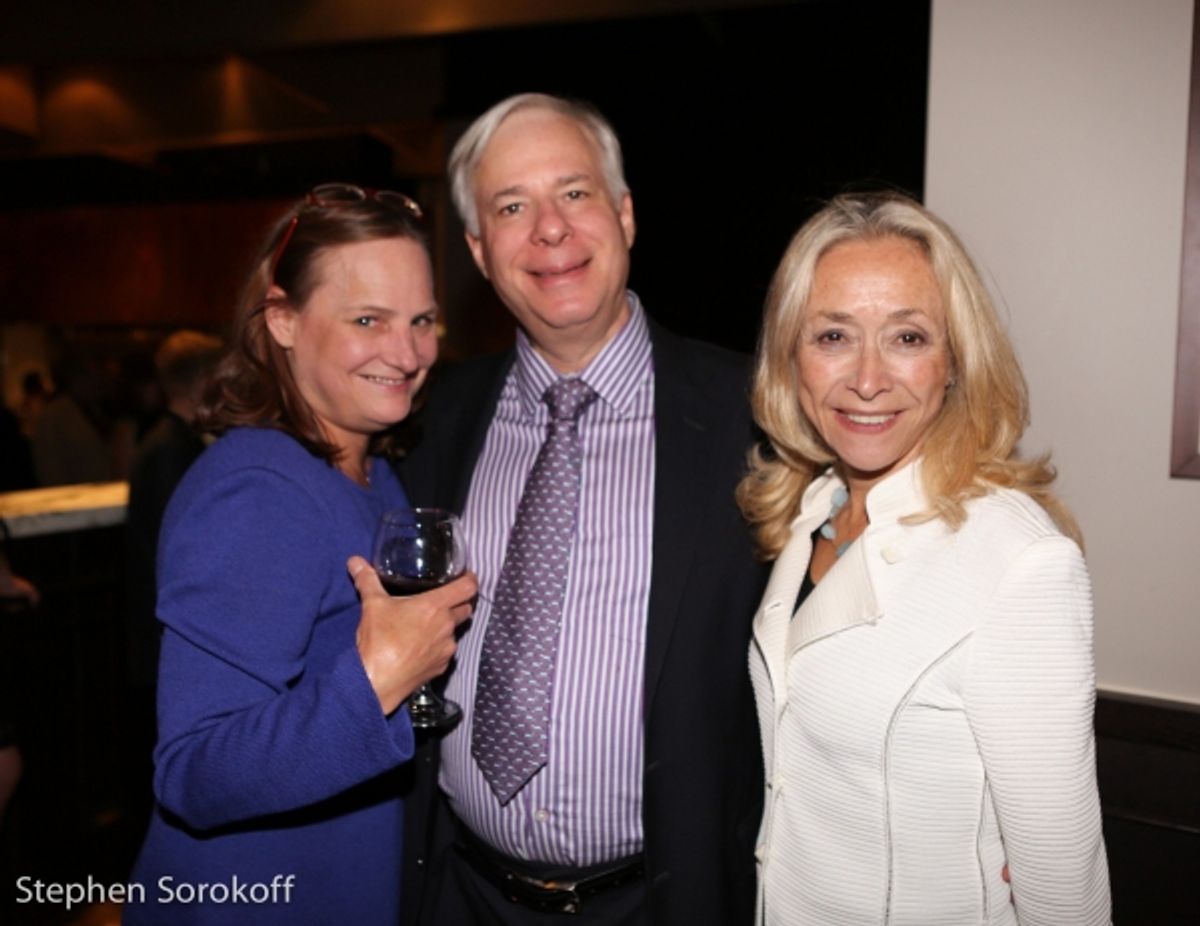 Holly  Feirstein, Barry Feirstein, producing partner, Eda Sorokoff at 