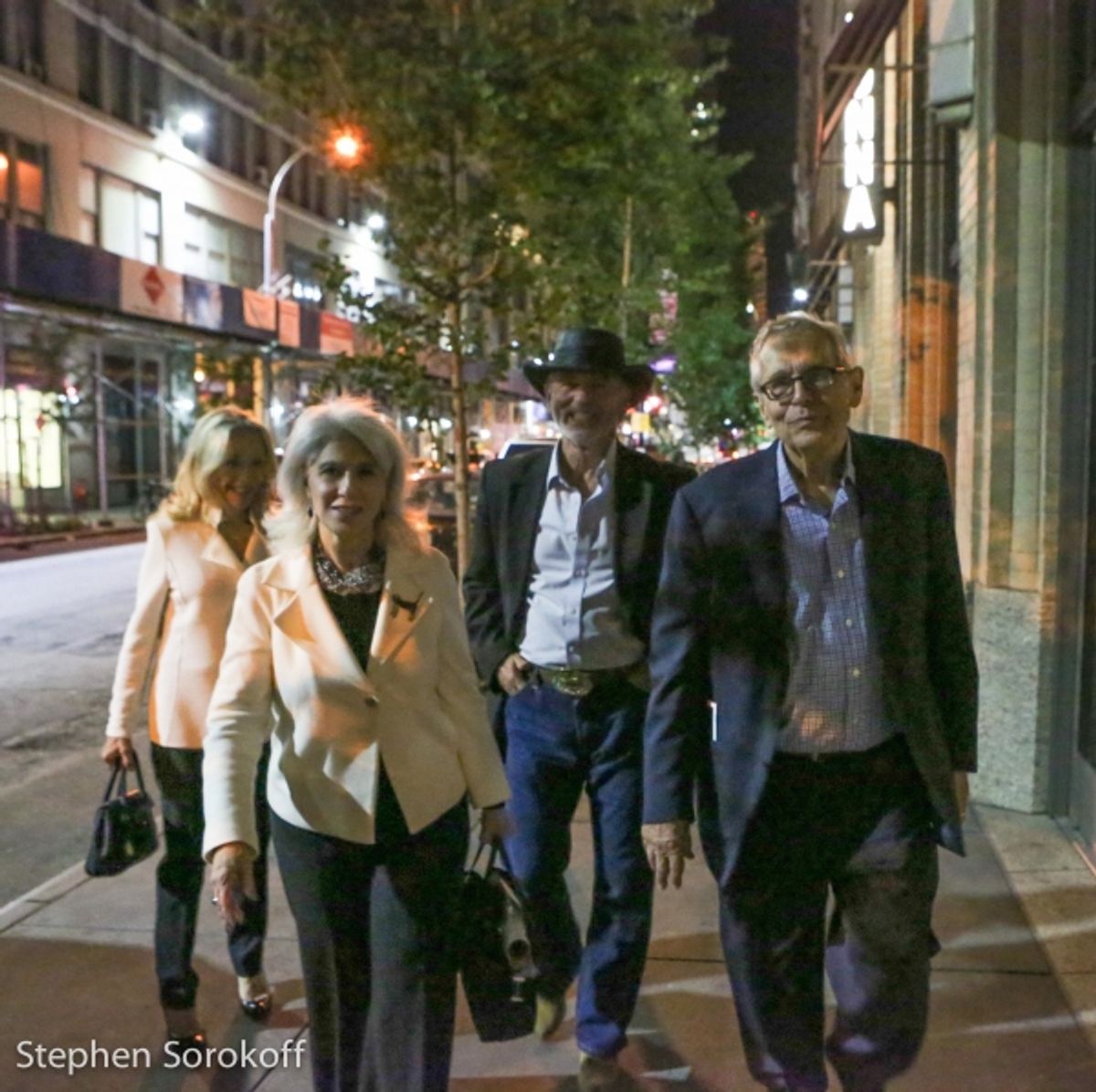 Eda Sorokoff, Jamie deRoy, Larry Gatlin, Richard Maltby, Jr. at 