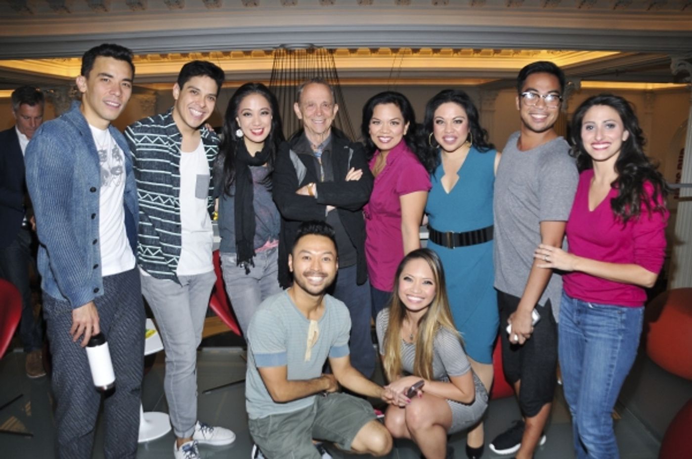 Photo Flash: Joel Grey, Dule Hill, Rachel York & More Visit The Public's HERE LIES LOVE  Image