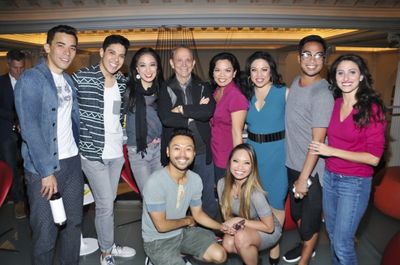 Joel Grey & Cast of HERE LIES LOVE Photo