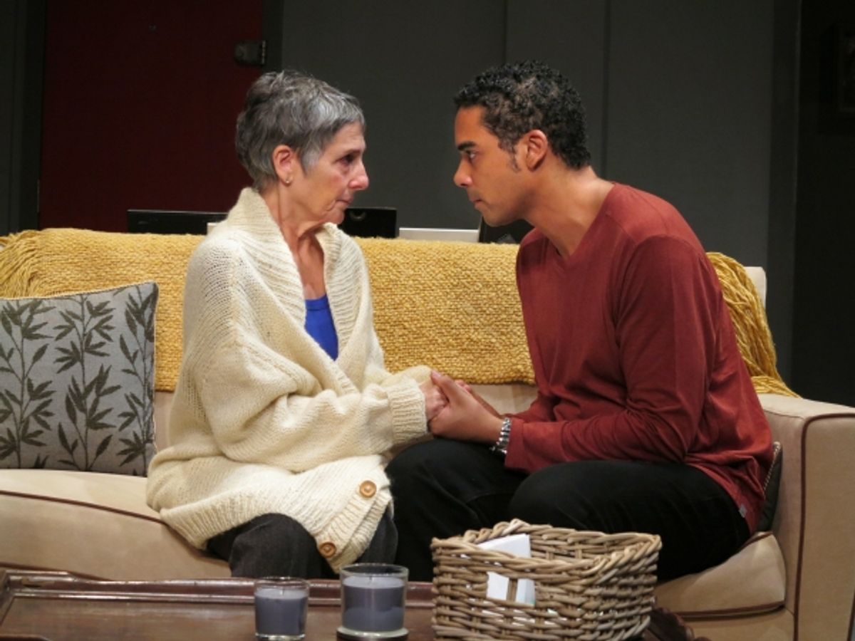 Loni Ackerman and Phillip Christian at 