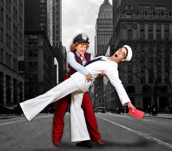 Marya Grandy as Hilde and Seth Danner as Chip Photo