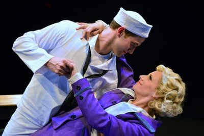 Jeff Smith as Ozzie and Johanna McKenzie Miller as Claire Photo