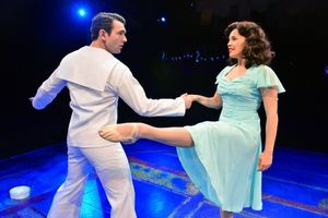 Max Clayton as Gabey and Alison Jantzie as Ivy Smith @ BroadwayWorld Max Clayton as Gabey and Alison Jantzie as Ivy Smith Photo