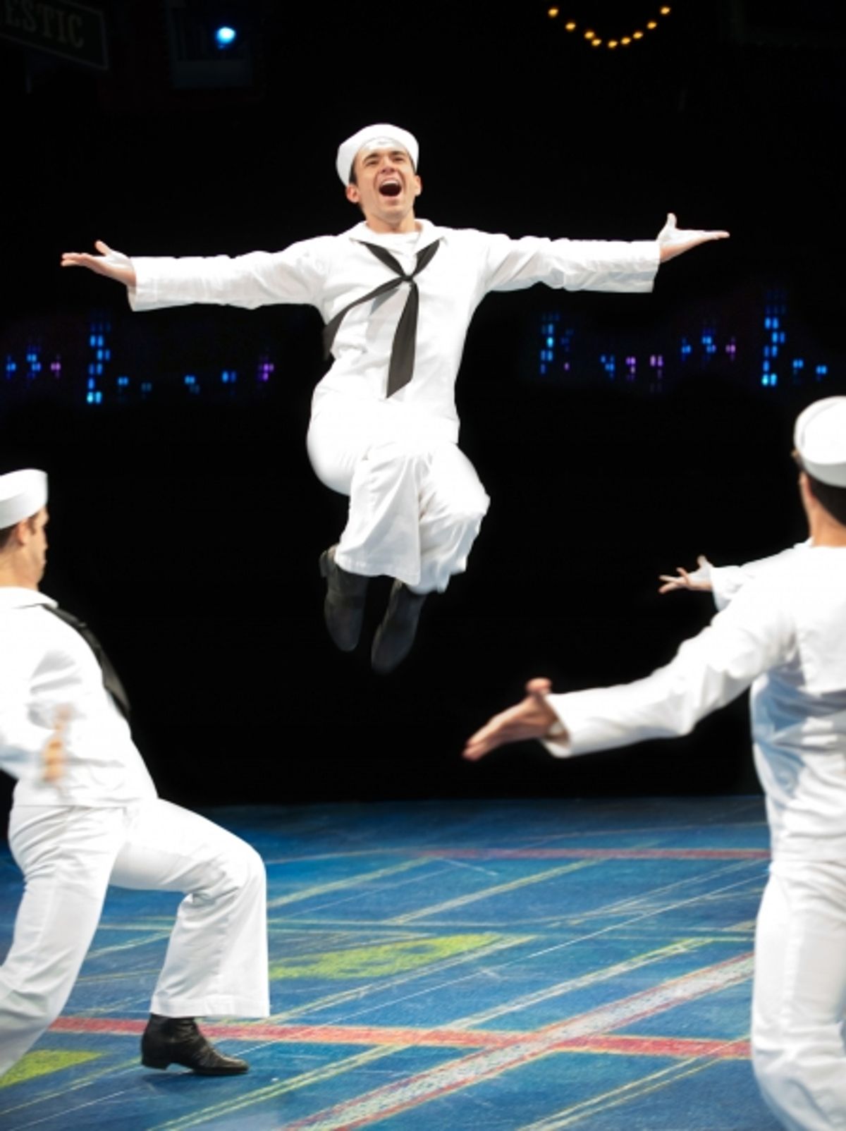 Max Clayton as Gabey at First Look at Marriott Theatre's ON THE TOWN