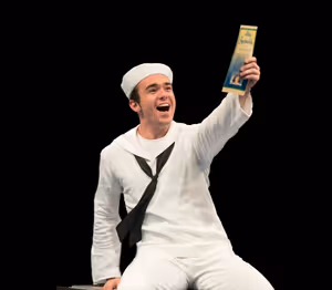 Max Clayton as Gabey @ BroadwayWorld Max Clayton as Gabey Photo