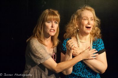 Leslie Caveny and Rutanya Alda Photo