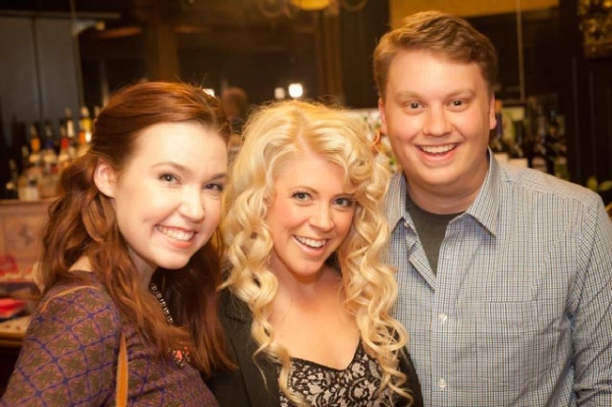 Erin Sullivan with Emily Kersey and Brian Cowing at 