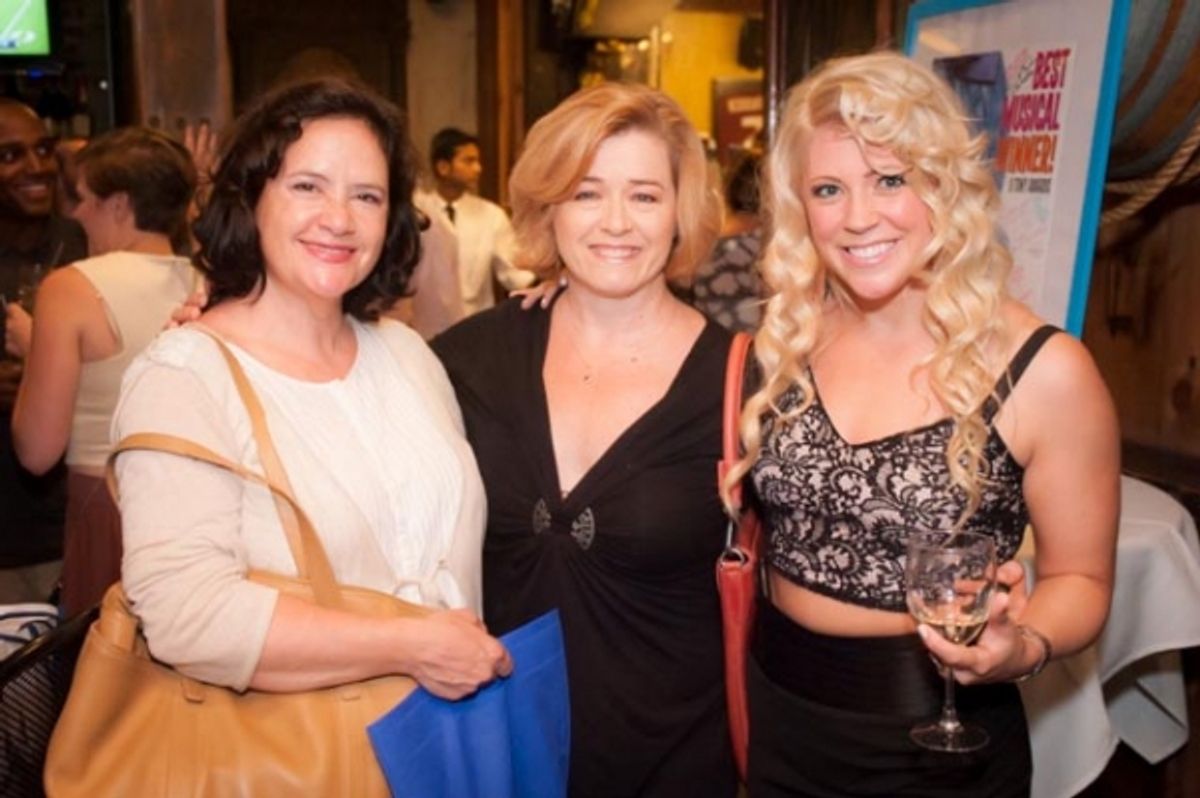 Mimi Bessette, Leslie Baker, and Erin Sullivan  at 