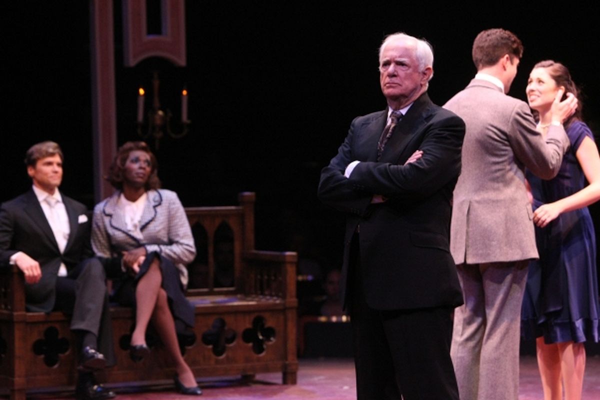 Brent Barrett, Alan Mingo, Jr., Kevin Cooney, Michael Lowney and Julie Kavanagh  at 