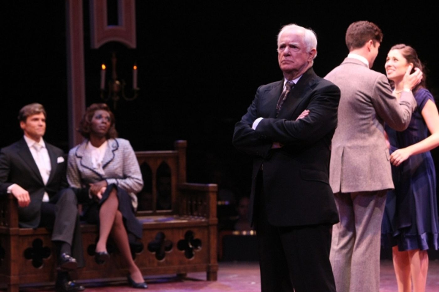 Photo Flash: First Look at Brent Barrett, Alan Mingo Jr., Kevin Cooney and More in LA CAGE AUX FOLLES at Music Circus  Image