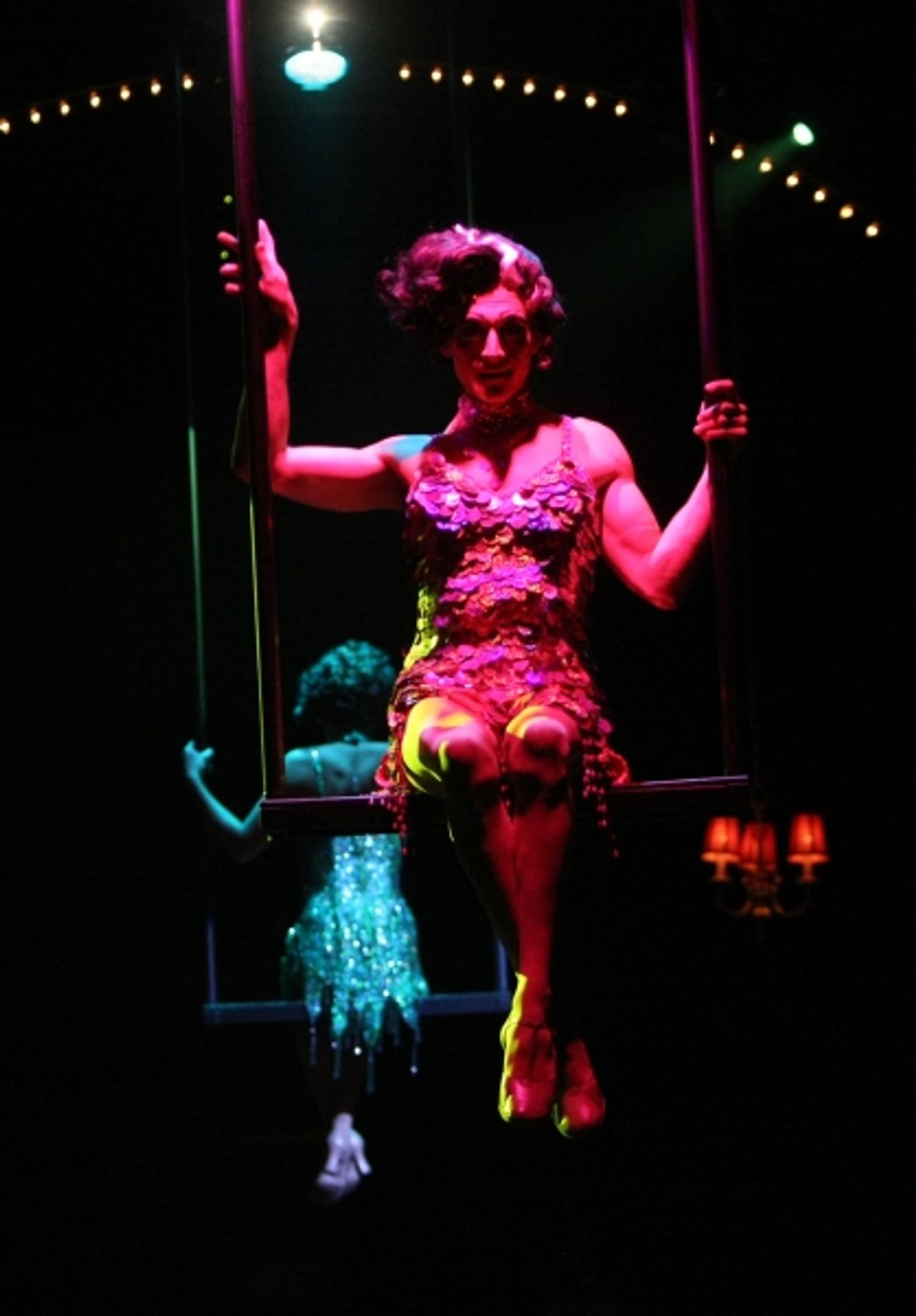 Photo Flash: First Look at Brent Barrett, Alan Mingo Jr., Kevin Cooney and More in LA CAGE AUX FOLLES at Music Circus  Image