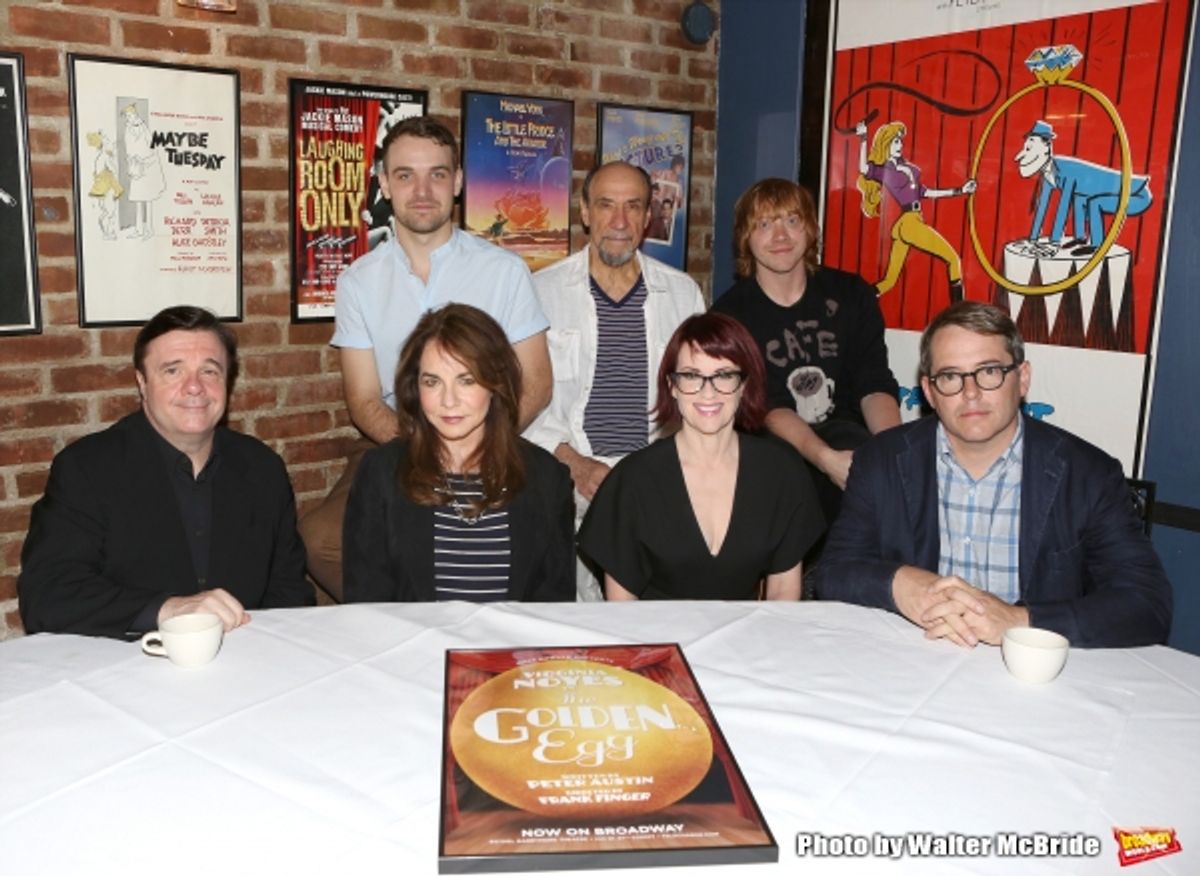 Nathan Lane, Micah Stock, Stockard Channing, F. Murray Abraham, Megan Mullally, Rupert Grint, and Matthew Broderick  at 