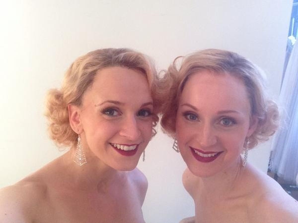 Emily Padgett, Erin Davie at 