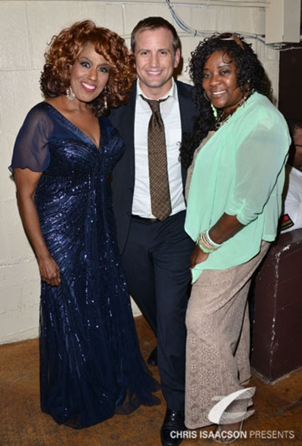 Jennifer Holliday, producer Chris Isaacson and Loretta Devine at 