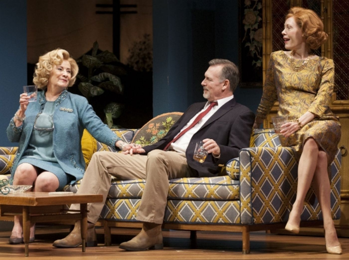 Photo Flash: First Look at Betty Buckley, Hallie Foote, Annalee Jefferies, Veanne Cox and More in THE OLD FRIENDS at Houston's Alley Theatre  Image