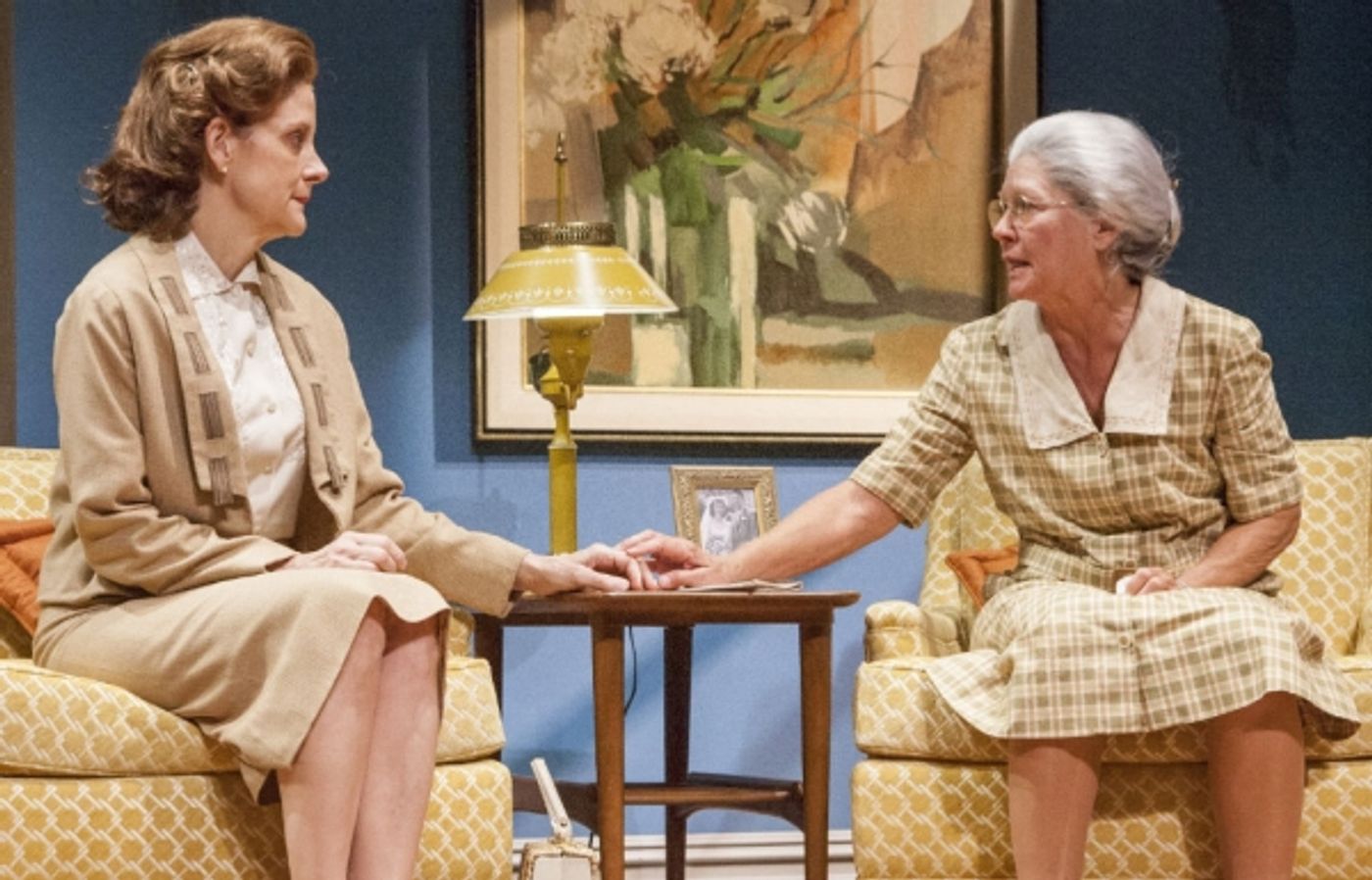 Photo Flash: First Look at Betty Buckley, Hallie Foote, Annalee Jefferies, Veanne Cox and More in THE OLD FRIENDS at Houston's Alley Theatre  Image
