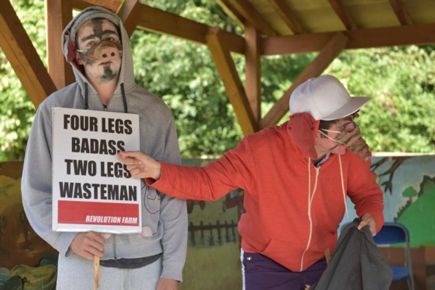 Photo Flash: Sneak Peek at Community Links' REVOLUTION FARM, Playing at Newham City Farm Photo Flash: Sneak Peek at Community Links' REVOLUTION FARM, Playing at Newham City Farm Image