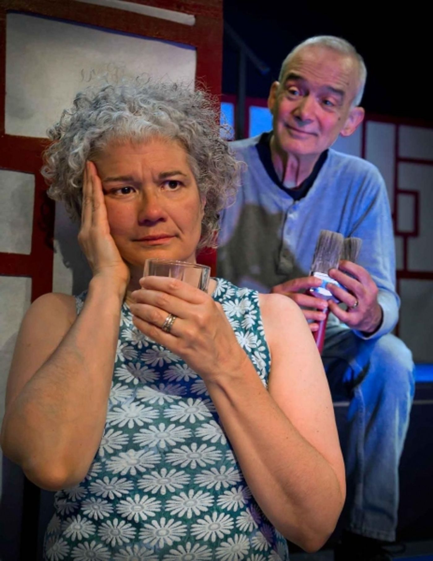 Photo Flash: Sneak Peek at Wily West's DROWNING KATE and UN-HINGED  Image