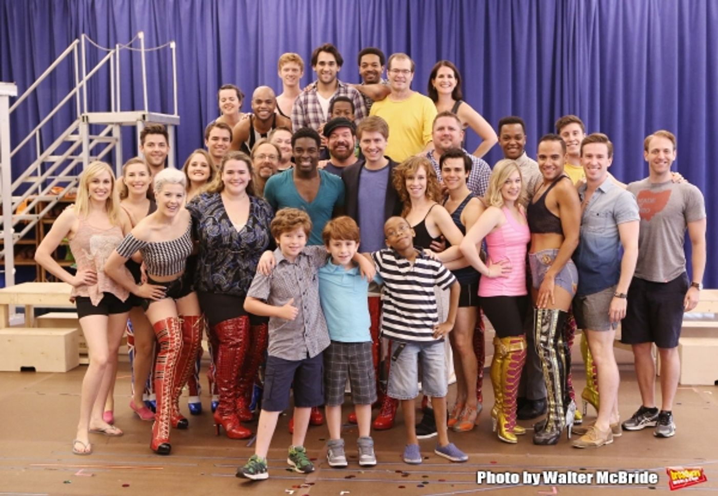 Photo Coverage: Just Be! Meet the Company of the KINKY BOOTS National Tour Image