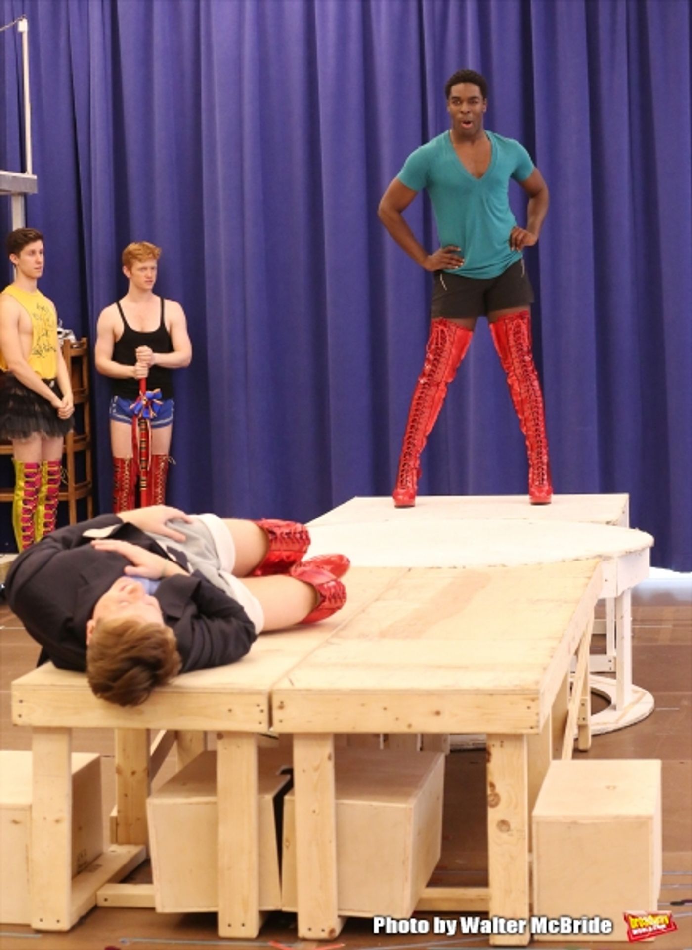 Photo Coverage: Let Them Raise You Up- KINKY BOOTS Tour Cast Gives Performance Preview! Image
