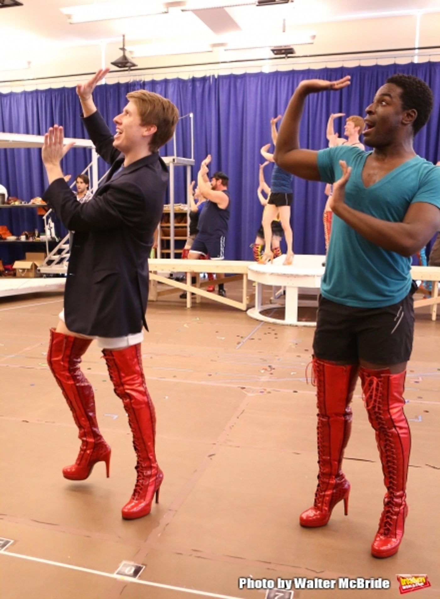Photo Coverage: Let Them Raise You Up- KINKY BOOTS Tour Cast Gives Performance Preview! Image