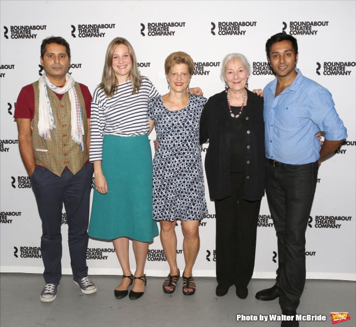 Photo Coverage: Meet the Cast of Roundabout's INDIAN INK  Image