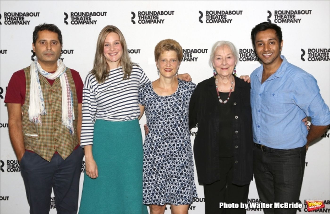 Photo Coverage: Meet the Cast of Roundabout's INDIAN INK  Image