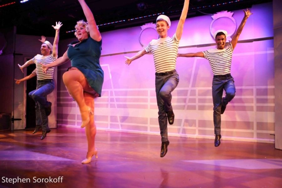 Photo Coverage: In Rehearsal with the Cast of FABULOUS! THE QUEEN OF NEW MUSICAL COMEDIES Image