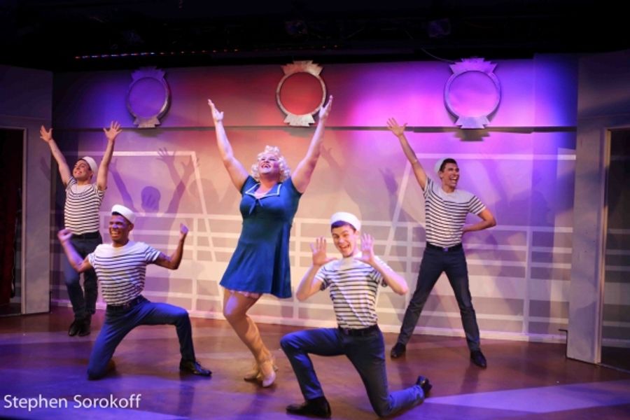 Photo Coverage: In Rehearsal with the Cast of FABULOUS! THE QUEEN OF NEW MUSICAL COMEDIES Image