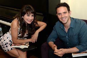 Lucy DeVito and Santino Fontana @ BroadwayWorld Lucy DeVito and Santino Fontana Photo