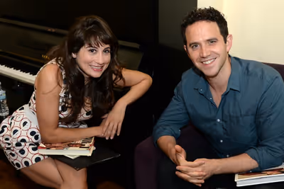 Lucy DeVito and Santino Fontana Photo