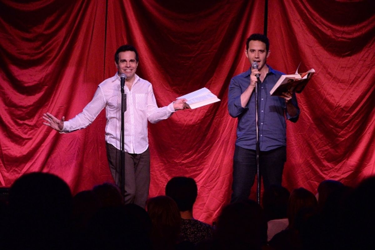 Mario Cantone, Santino Fontana at 