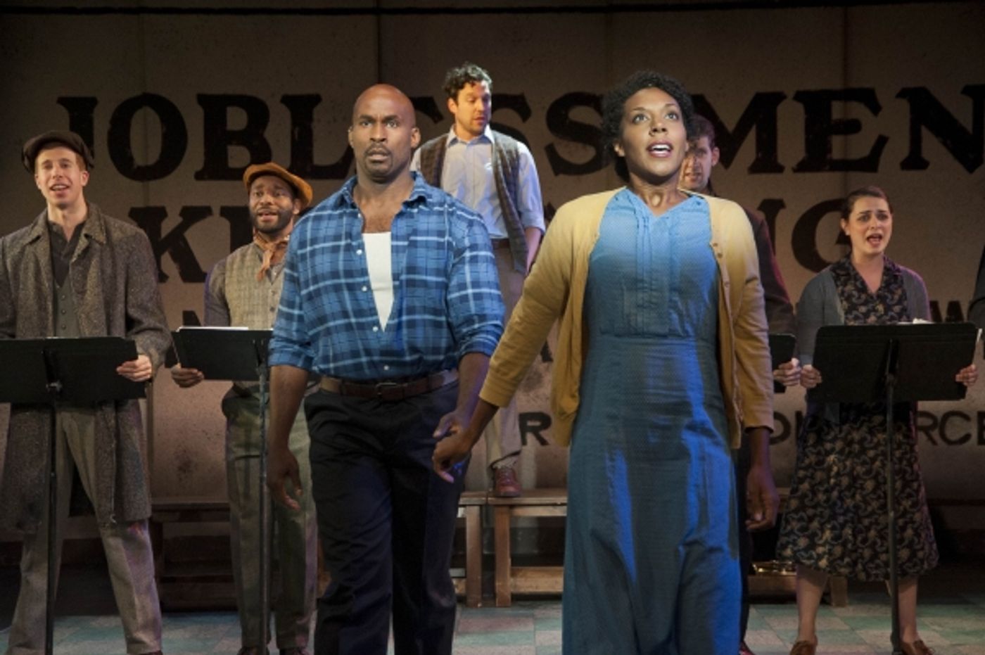 Photo Flash: First Look at Barrington Stage Company's ROMANCE IN HARD TIMES  Image