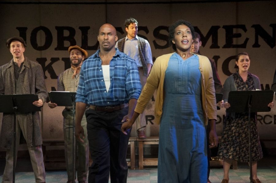 Photo Flash: First Look at Barrington Stage Company's ROMANCE IN HARD TIMES Image
