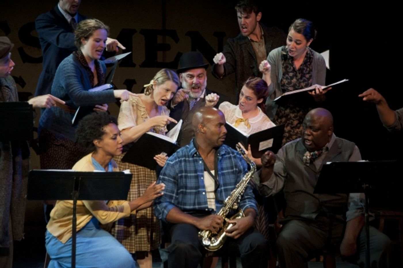 Photo Flash: First Look at Barrington Stage Company's ROMANCE IN HARD TIMES  Image