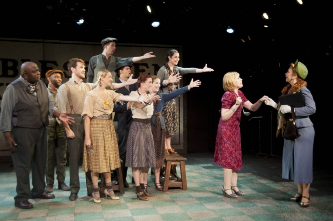 Photo Flash: First Look at Barrington Stage Company's ROMANCE IN HARD TIMES  Image