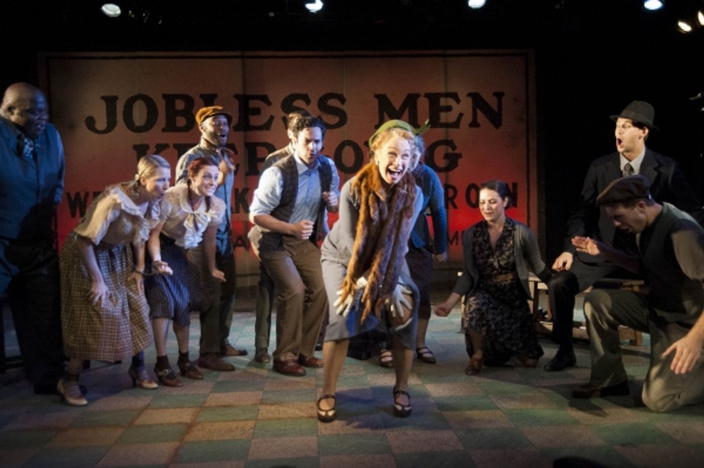 Photo Flash: First Look at Barrington Stage Company's ROMANCE IN HARD TIMES  Image