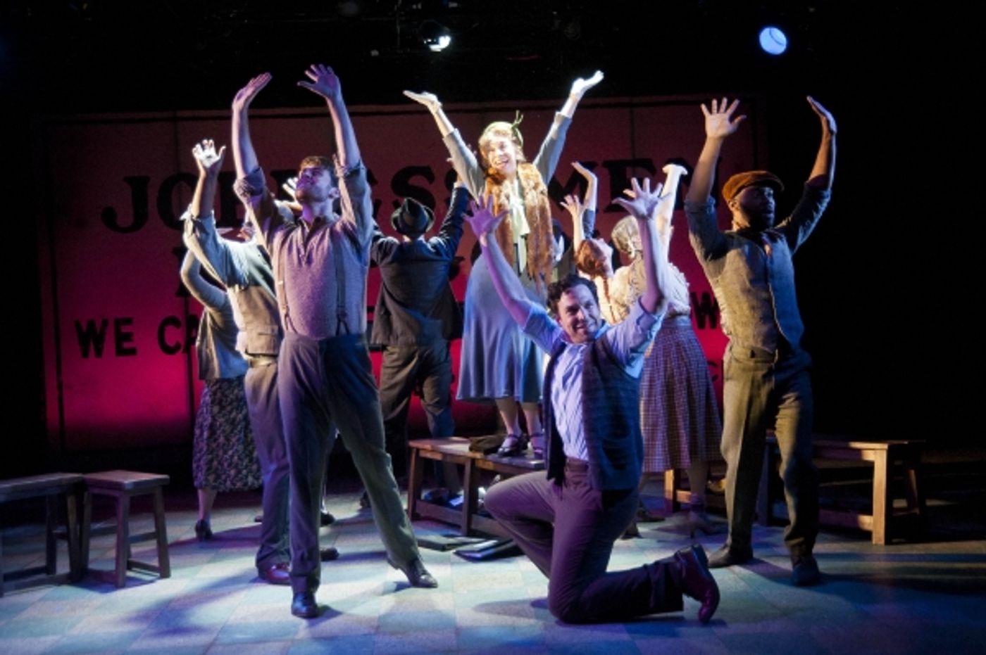 Photo Flash: First Look at Barrington Stage Company's ROMANCE IN HARD TIMES  Image