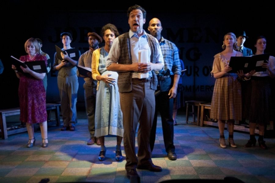 Photo Flash: First Look at Barrington Stage Company's ROMANCE IN HARD TIMES Image