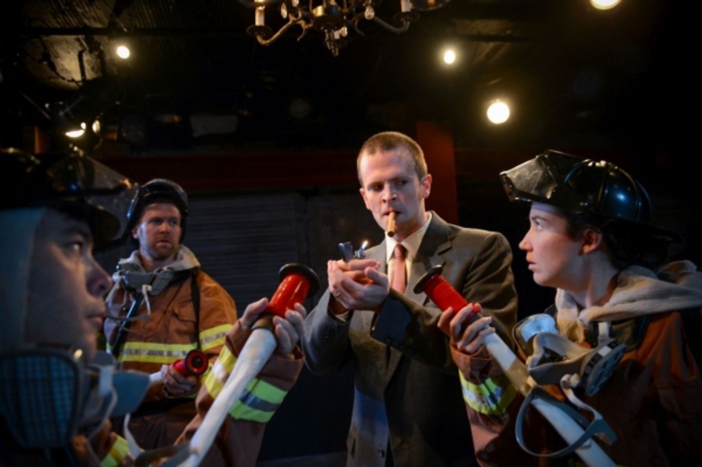 Photo Flash: First Look at Strawdog Theater's THE ARSONISTS  Image