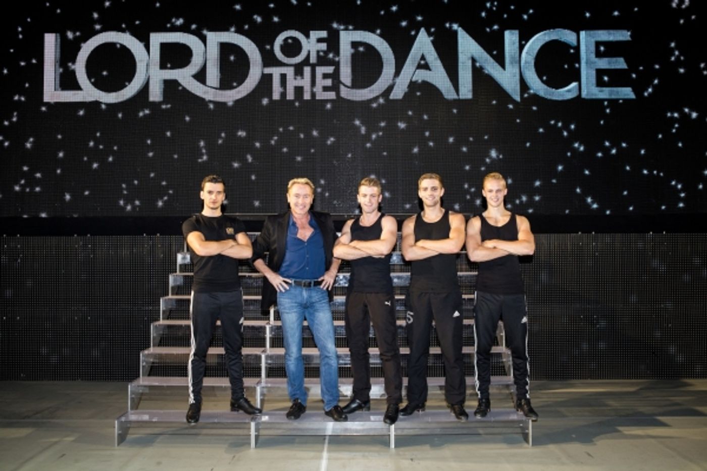 Photo Flash: Michael Flatley's LORD OF THE DANCE: DANGEROUS GAMES Meets the Press at the Palladium  Image