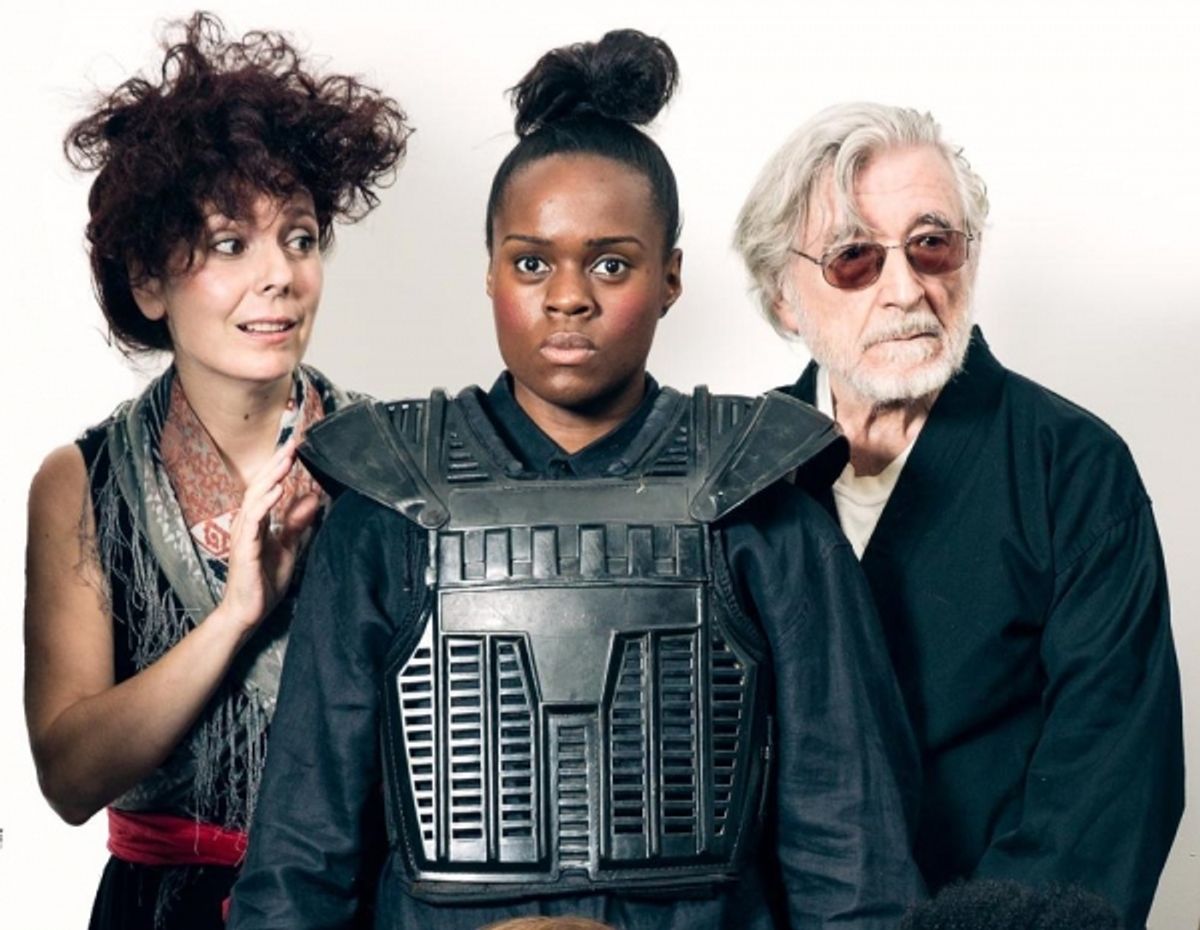 Meg MacCary, Stephanie Weeks, Ronald Cohen at 