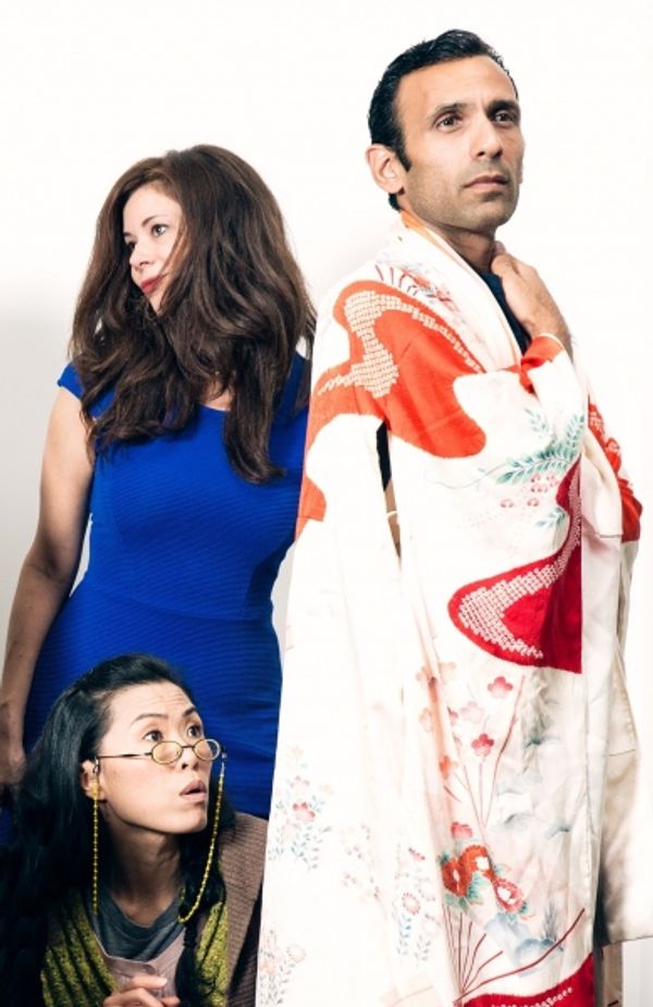 Vanessa Kai (kneeling), Francesca Day, Amir Darvish Photo