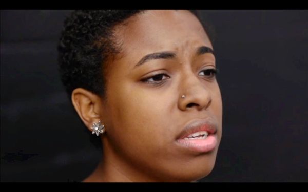Student Priscilla Milliner sings ''Your Daddy''s Son'' from the musical Ragtime. Photo