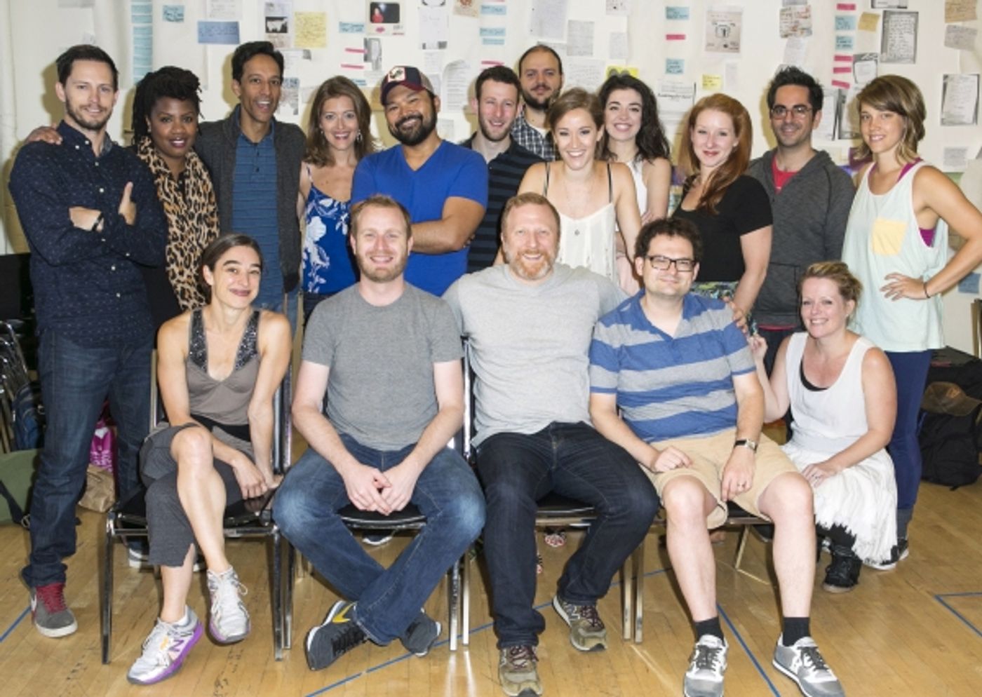 Photo Flash: In Rehearsal with Atlantic Theater's FOUND: A NEW MUSICAL  Image