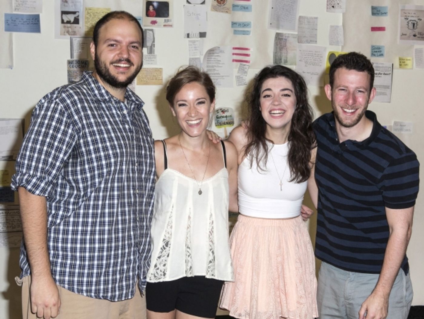 Photo Flash: In Rehearsal with Atlantic Theater's FOUND: A NEW MUSICAL  Image