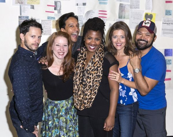 Andrew Call, Molly Pope, Danny Pudi, Christina Anthony, Sandy Rustin and Orville Mend Photo